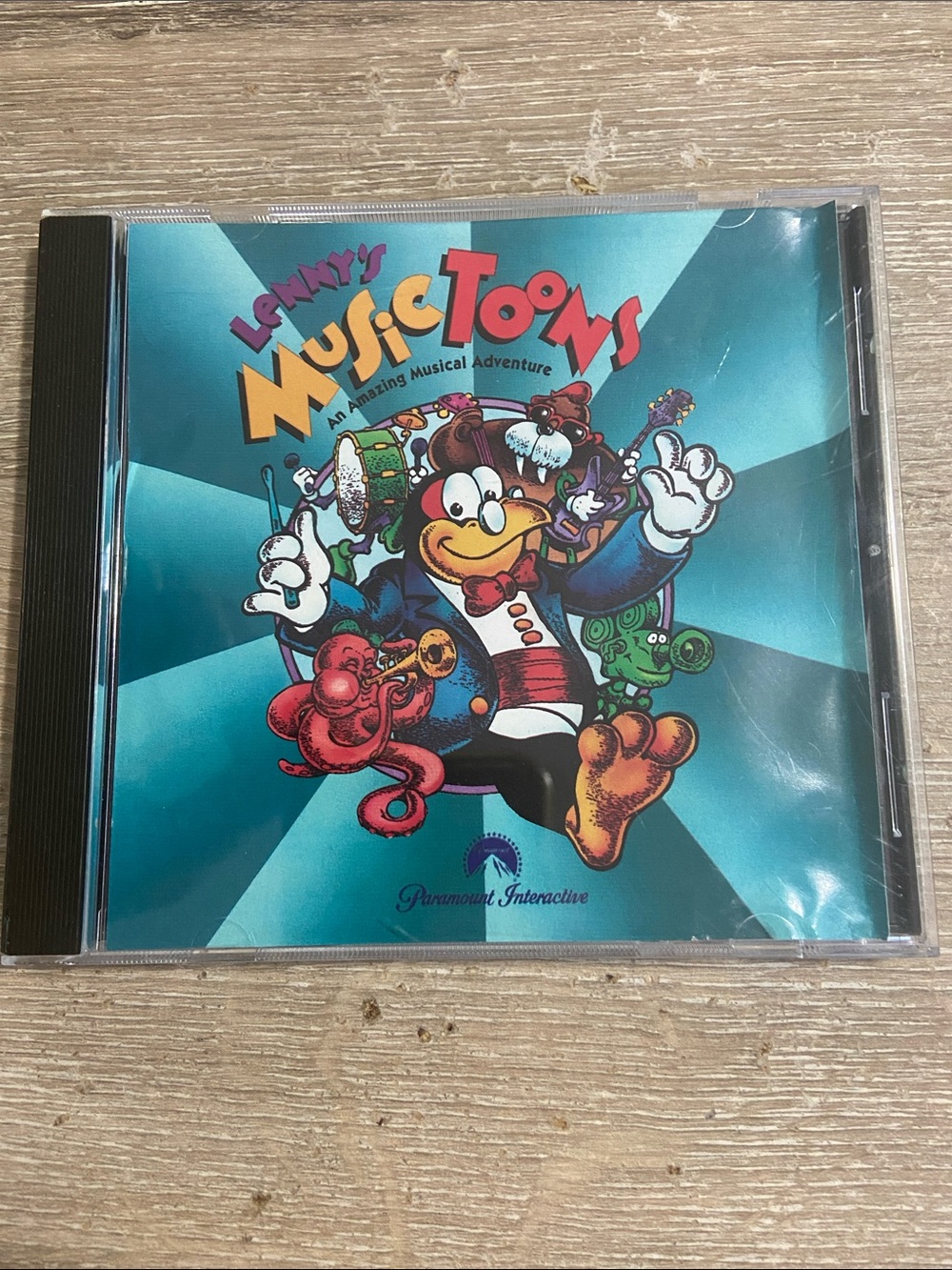 Lenny's Music Toons, Paramount Interactive PC CD-ROM VTG Game Education